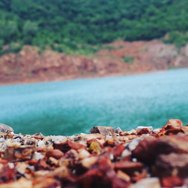 Foto pedras na praia