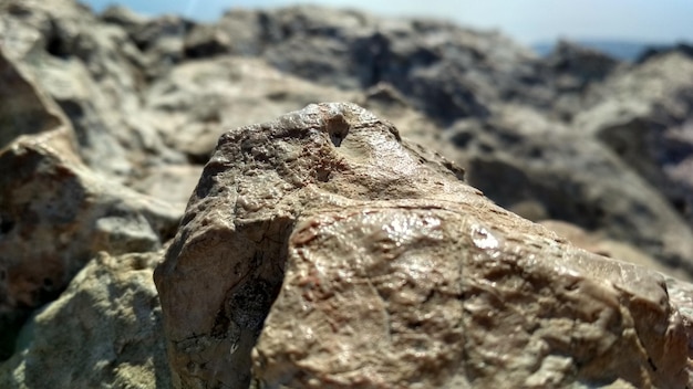 Pedras no Monte Aipetri.