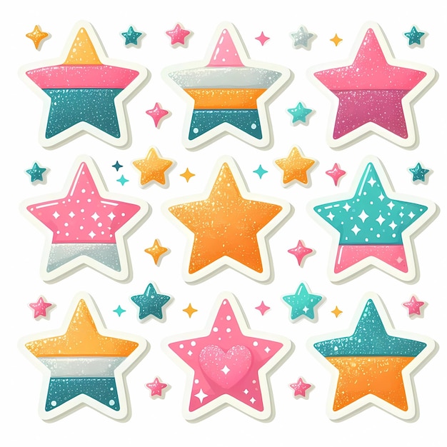 Pegatinas de estrellas