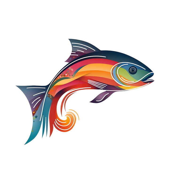 Foto peixe em forma de peixe
