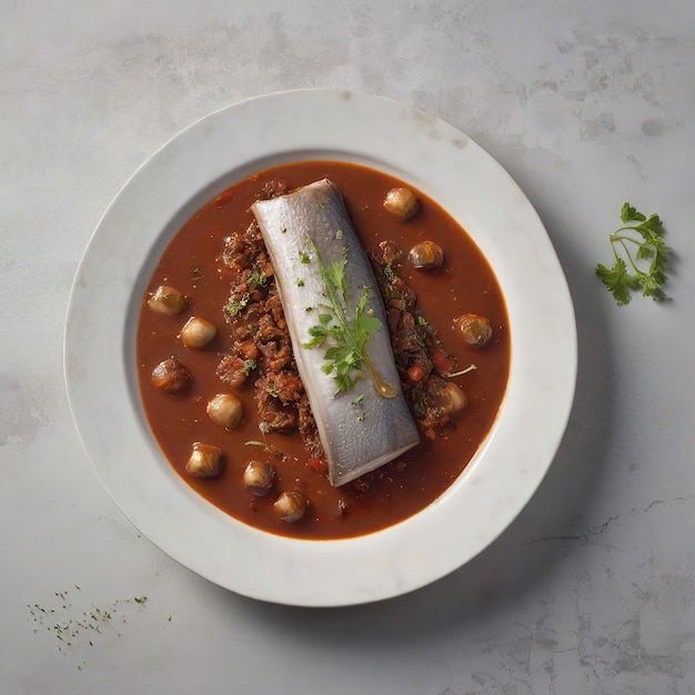 Foto peixe frito com vegetais de arroz de perto