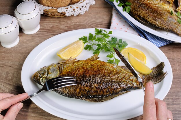 Peixe na ração é uma dieta balanceada em seu cardápio