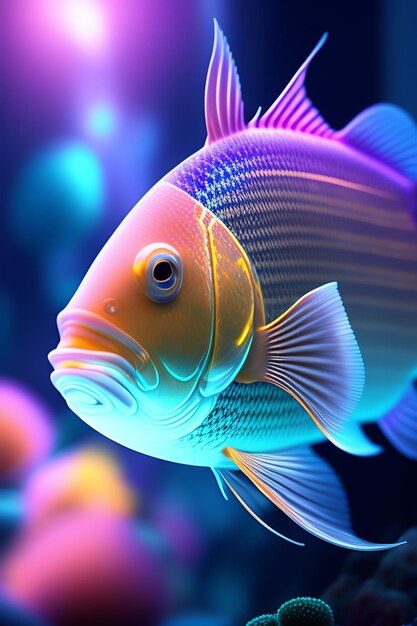 Foto peixe peixe colorido