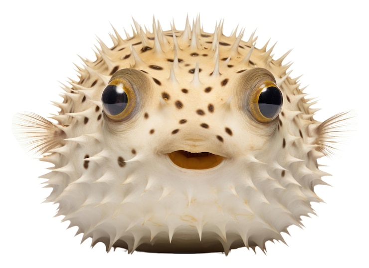 Foto peixe-popa da png animal fauna selvagem de fundo branco