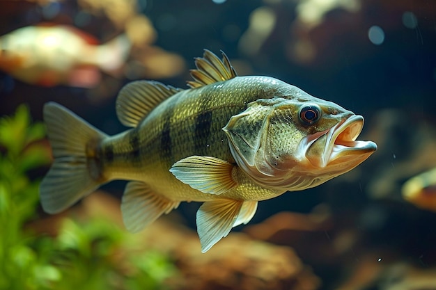 Peixe robalo grande