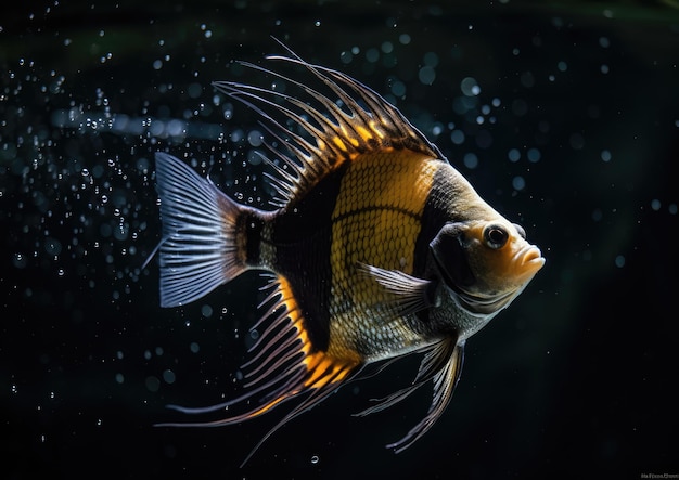 Peixes de aquário de água doce Angelfish