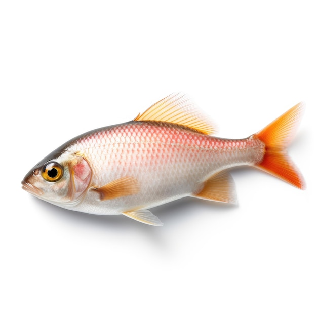 peixes isolados em fundo branco