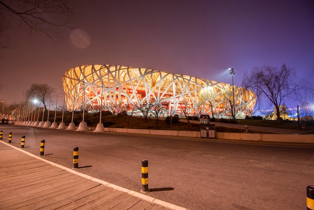 Peking Olympiastadion in Peking, China.