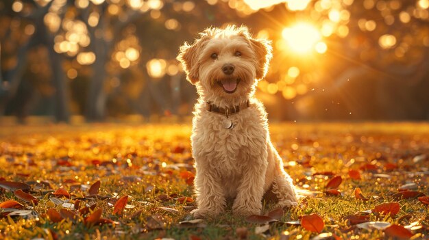 Foto el pelaje blanco de un perro sunpunk en un macho adulto