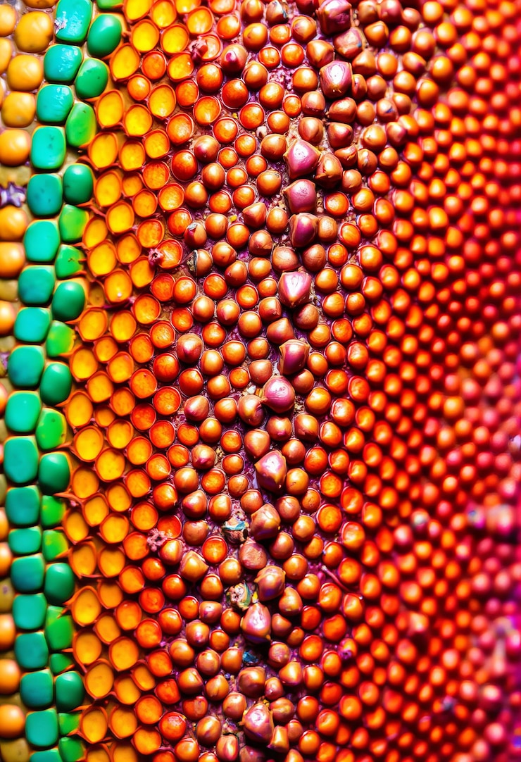 Foto pele elegante de réptil com padrões psicodélicos fractal