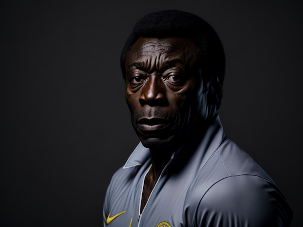 Pelé, rey del fútbol.