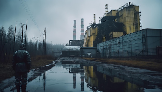 La película de Chernobyl Fukushima de Wes Anderson es una película sombría y nebulosa.