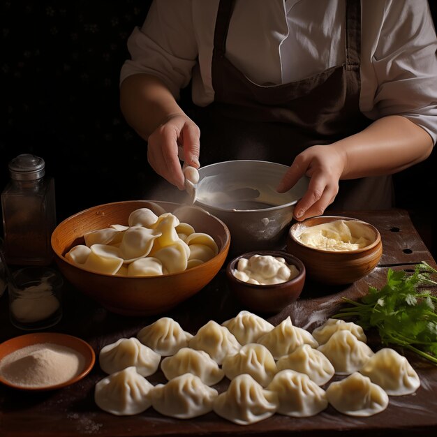 Foto pelmeni reveló los orígenes y sabores de la apreciada tradición de las albóndigas de rusia