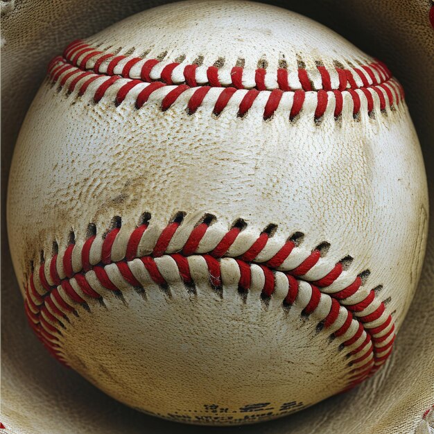 Foto la pelota de béisbol es la esfera por excelencia del pasatiempo americano que encarna la emoción, la competencia y la alegría atemporal del juego desde los lanzamientos y los golpes hasta las capturas y los jonrones en el diamante.