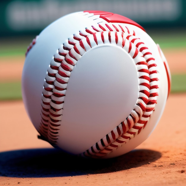 Foto pelota de béisbol de softbol