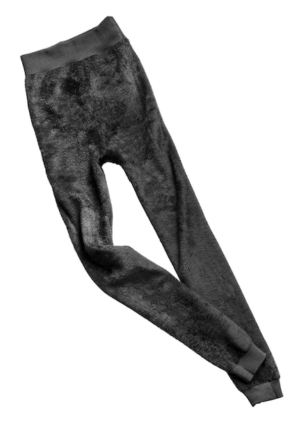 Pelz-Leggings isoliert