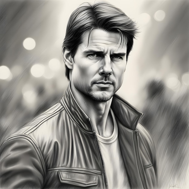 Foto pencilsketchtomcruise