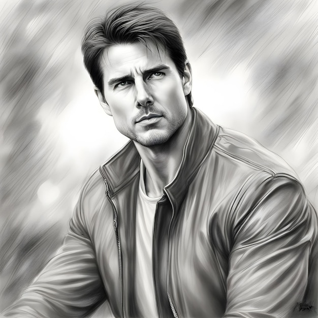 Foto pencilsketchtomcruise