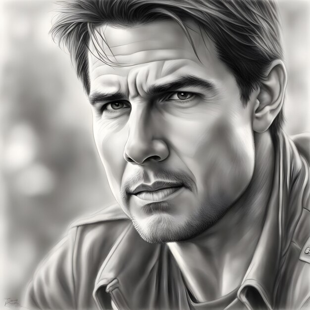 Foto pencilsketchtomcruise