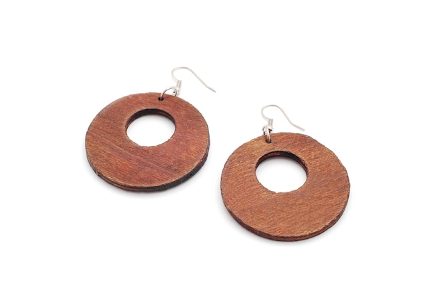 Pendientes de madera