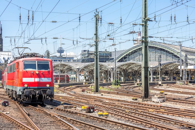 Pendlerzug in Deutschland