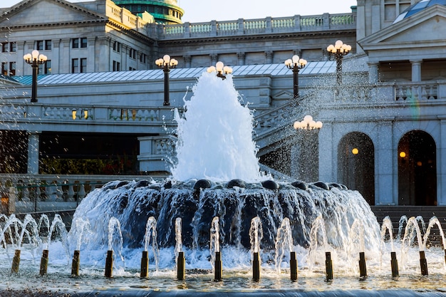 Foto pennsylvania-hauptstadtgebäude in harrisburg.