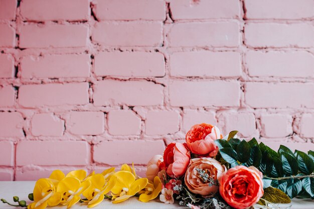 Peonias en rosa