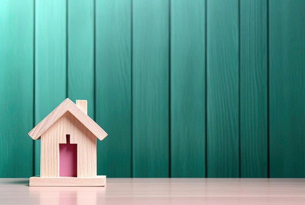 Foto pequeña cruz de madera en una mesa en el estilo de fondos minimalistas