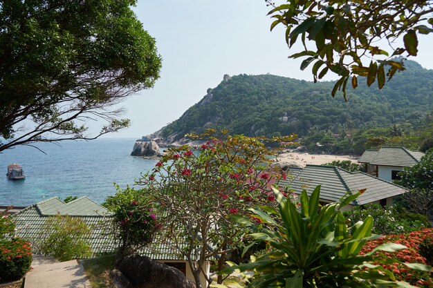 Pequeña isla de Koh Tao, Tailandia