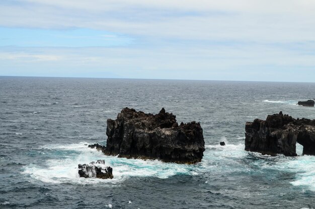 Pequeña isla rocosa