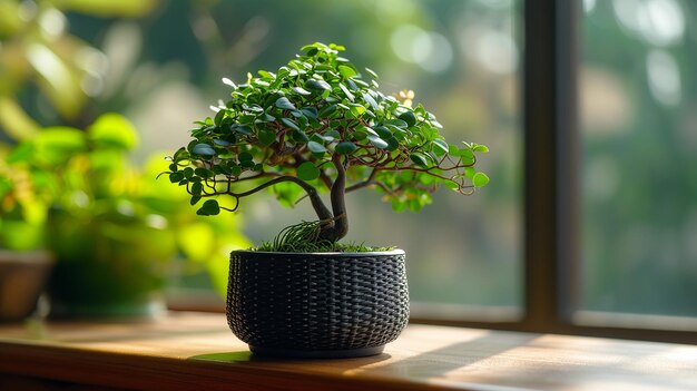 Pequena Árvore Bonsai