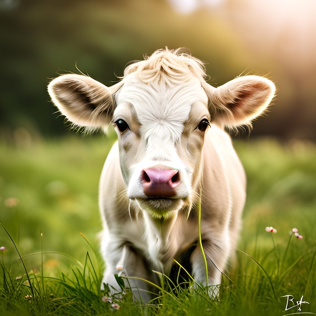 Pequena vaca.