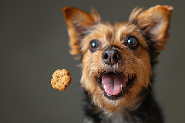 Foto pequeno biscoito para cães