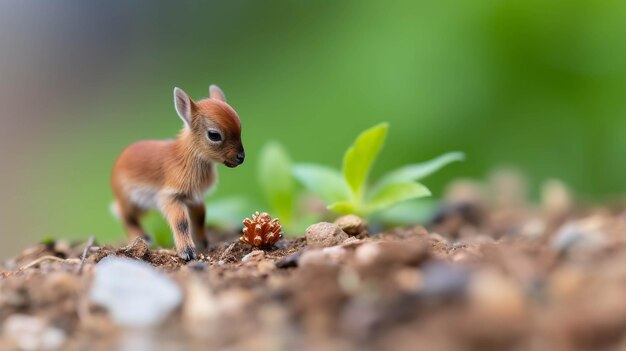 Foto pequeño conejo pequeño conejo foto de alta definición imagen fotográfica creativa