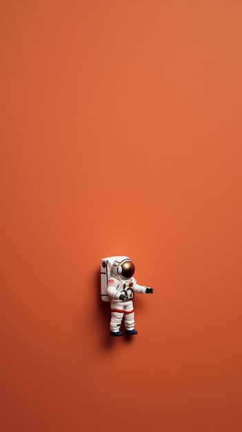 Foto un pequeño hombre de lego está parado junto a una pared con el número 30
