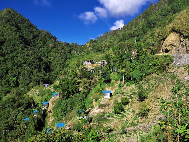 El pequeño pueblo de Bangaan en Filipinas