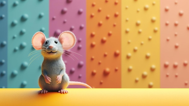Pequeno rato que vive em ambientes fechados