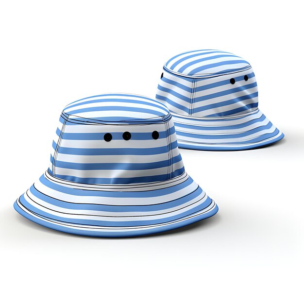 Foto pequenos ícones de estilo revelam um mundo de chapéus adoráveis para crianças moda encontra diversão e sunsmart