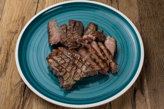 Perfekt gegrilltes T-Bone Steak Closeup