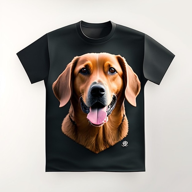 perfektes 3D-T-Shirt-Design realistisch