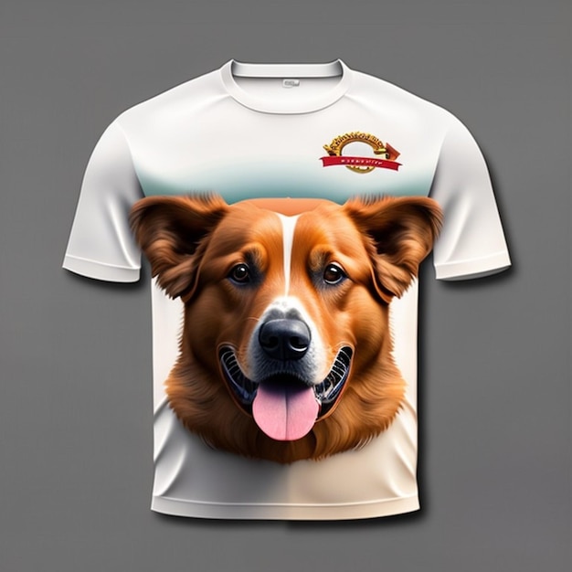 perfektes 3D-T-Shirt-Design realistisch