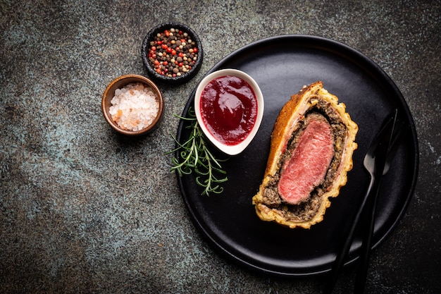 Perfektes hausgemachtes Beef Wellington