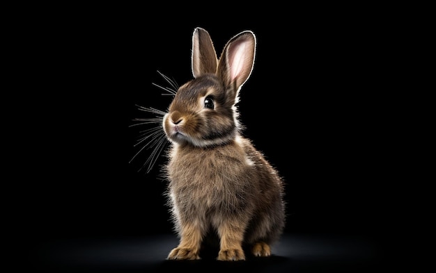 El perfil del conejo en la fotografía publicitaria