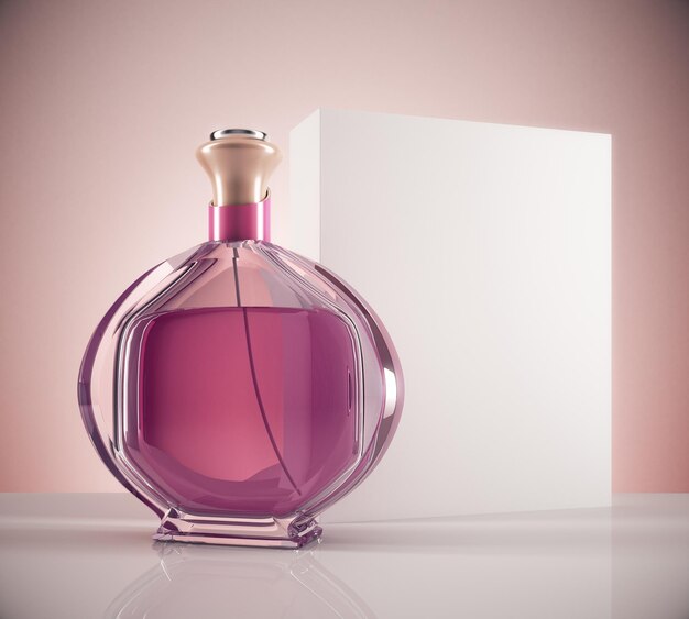 Perfume femenino rosa