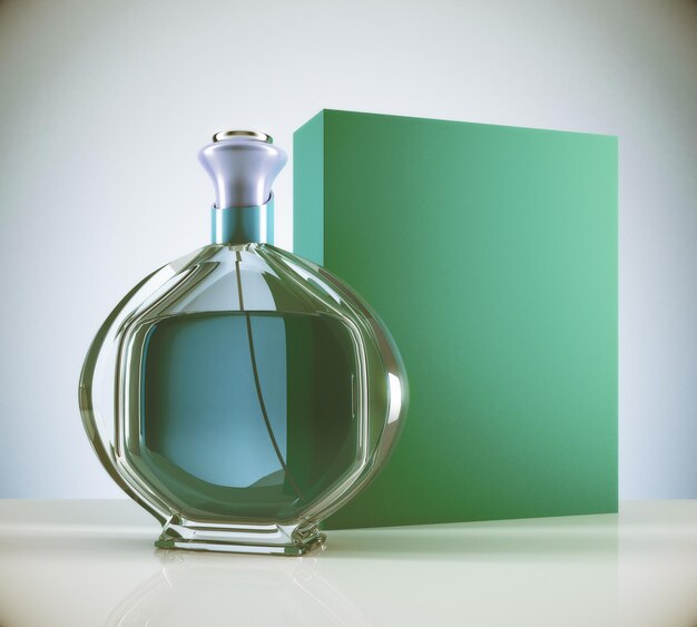 Perfume femenino verde