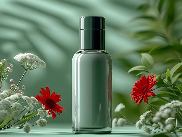 Foto perfume render perfume bottle mockup livre mockup perfume botella livre