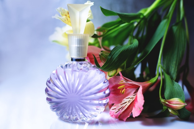 Perfumes y flores para mujer