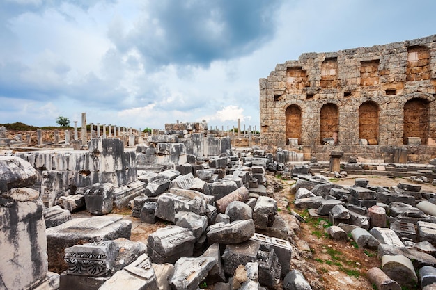 Perge antiga cidade da Anatólia Antalya