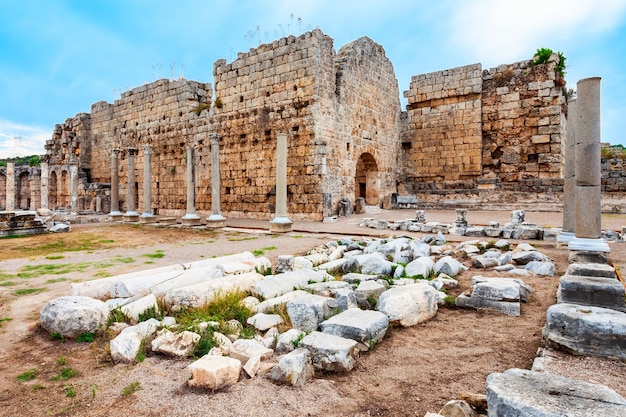 Perge antike anatolische Stadt Antalya