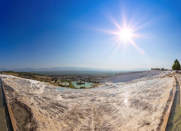 Perla exótica de Pamukkale de Turquía